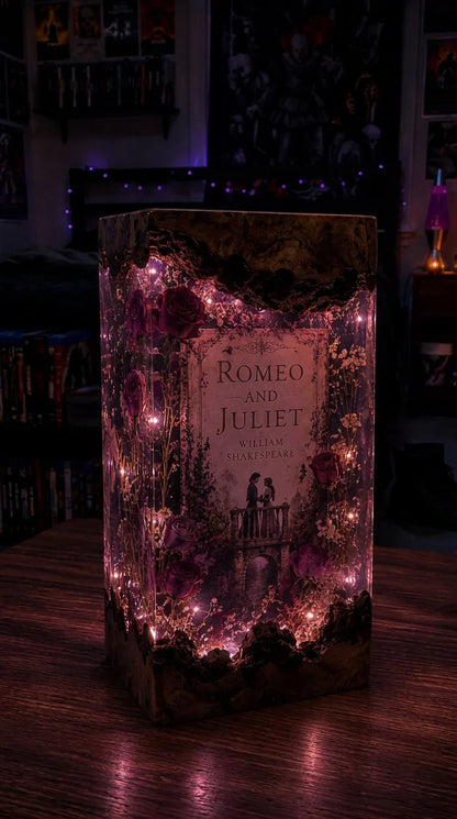 Sera's Book Resin Lamps